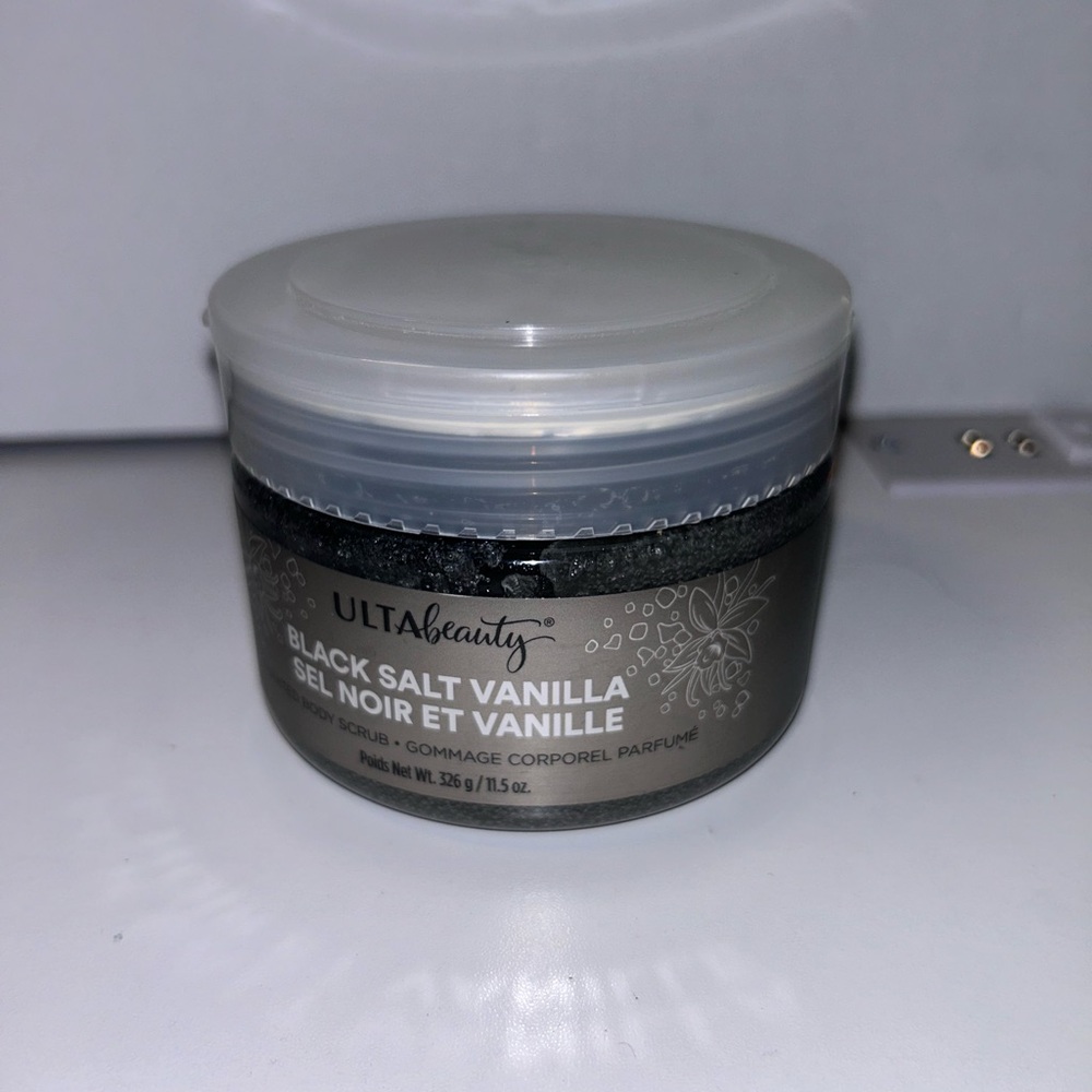 Ulta Beautyuty Black Salt Vanilla Body Scrub